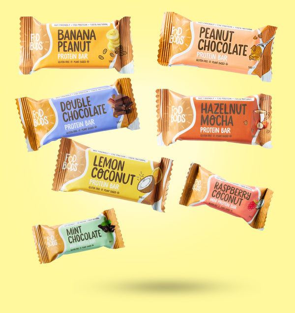 Fodbods Sample Pack, 30g Bars, NIP, UK