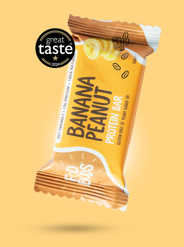 Banana Peanut Protein Bars – Box x10