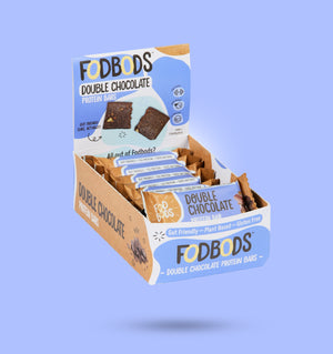 Fodbods UK - Double Choc Fodbods Protein bars, 50g, indisplay box