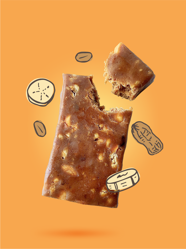 Banana Peanut Butter 10x 50g Bars